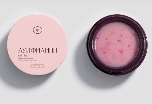 Луи Филипп Flower gel Гель для наращивания 02 15 г