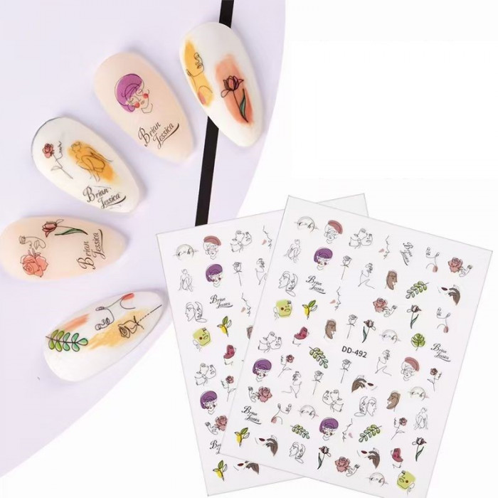 NAILS OPT Наклейки для дизайна DD492
