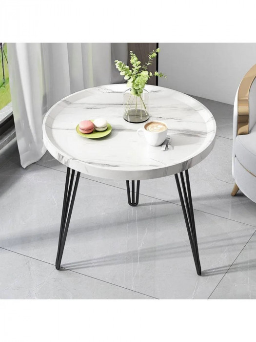 Стол "Мрамор" белый