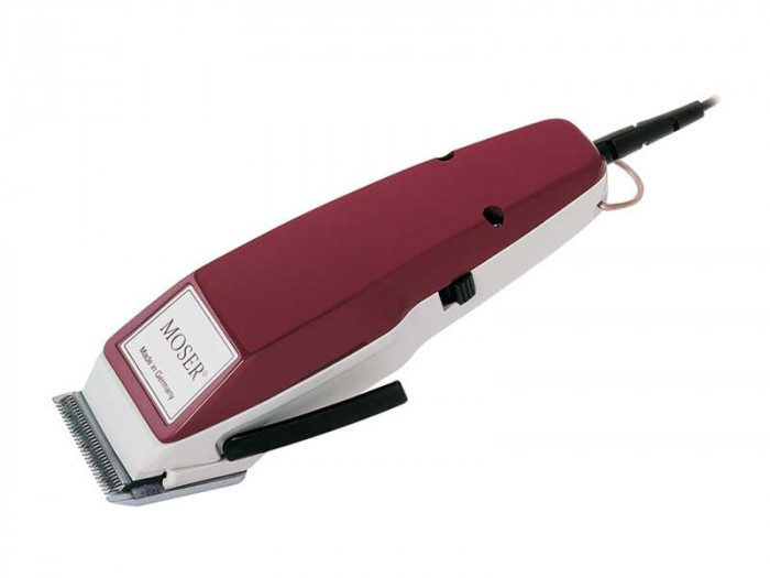 MOSER 1400 Edition Classic Машинка для стрижки бордовая 6000 об/мин