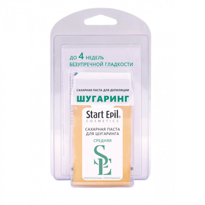 START EPIL Паста Средняя в картридже 100 гр+бумажные полоски