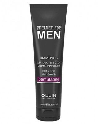 OLLIN Premier For Men Шампунь для роста волос стимулирующий 250 мл