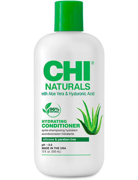 CHI Naturals Кондиционер увлажняющий с алоэ вера и гиалуроновой кислотой 355 мл