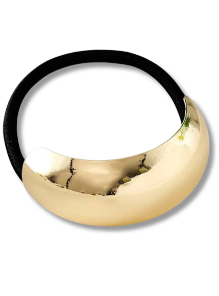 GLAM-TECH Big Hair Cuff Gold Резинка для волос металлическое полукольцо