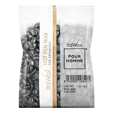 ITALWAX Pour Homme Воск горячий пленочный мужской гранулы 100 гр