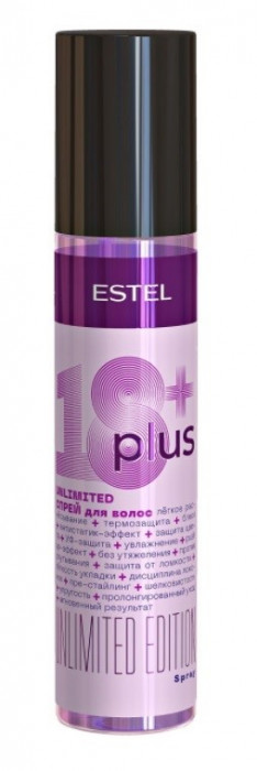 ESTEL 18 Plus Спрей для волос 200 мл
