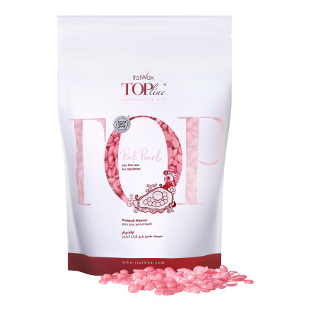 ITALWAX Top Line Воск горячий пленочный Розовый жемчуг 750 гр